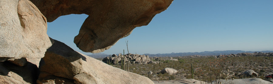 Catavina Landschaft der Riesenfelsen